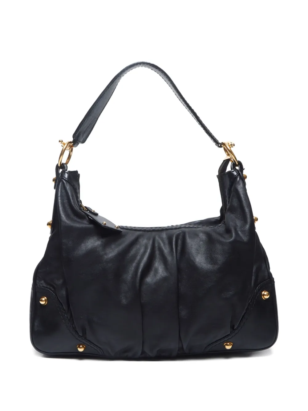 Gucci Pre-Owned 1990-2010s leather shoulder bag | Black | Image 1