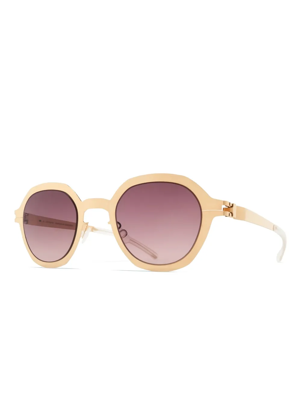 Mykita Maureen round-frame sunglasses Goud