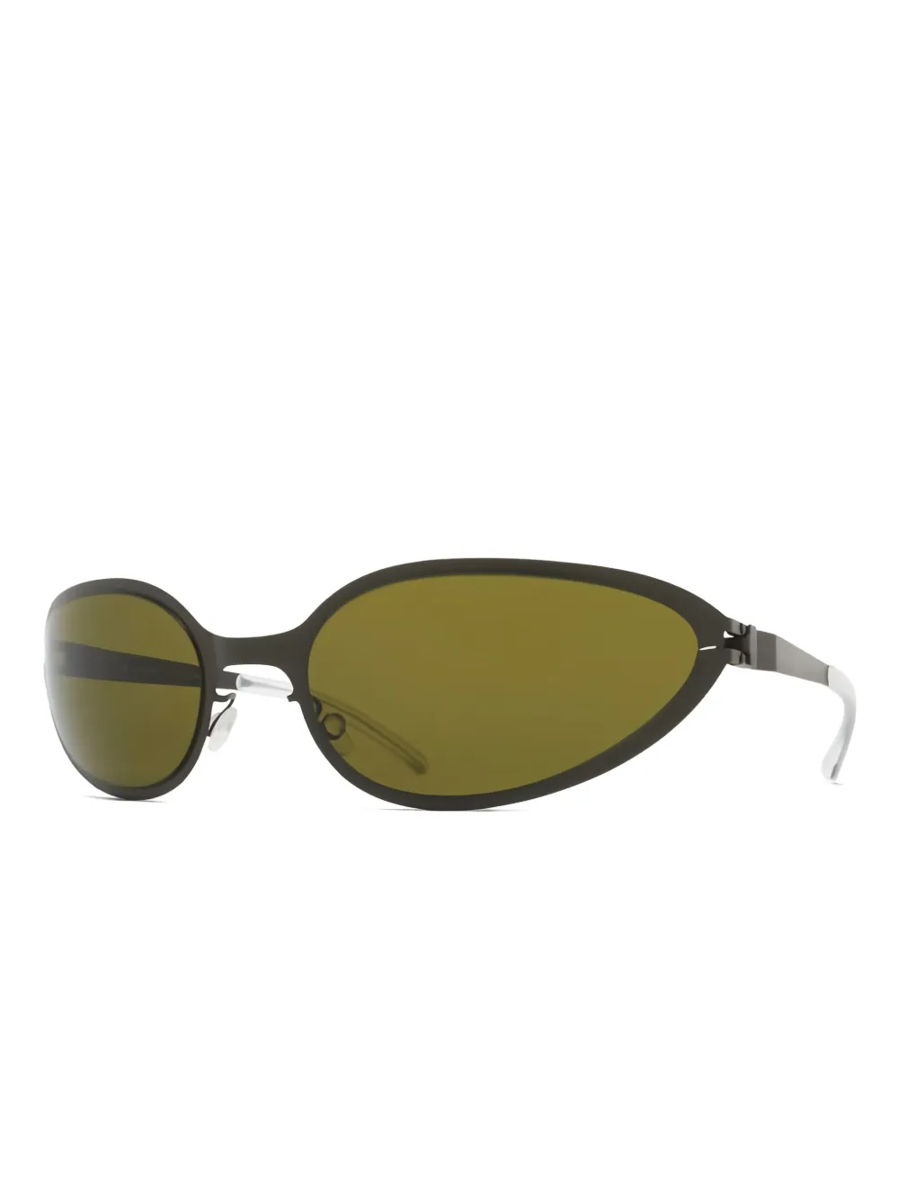 Mykita Bear oval-frame sunglasses Groen