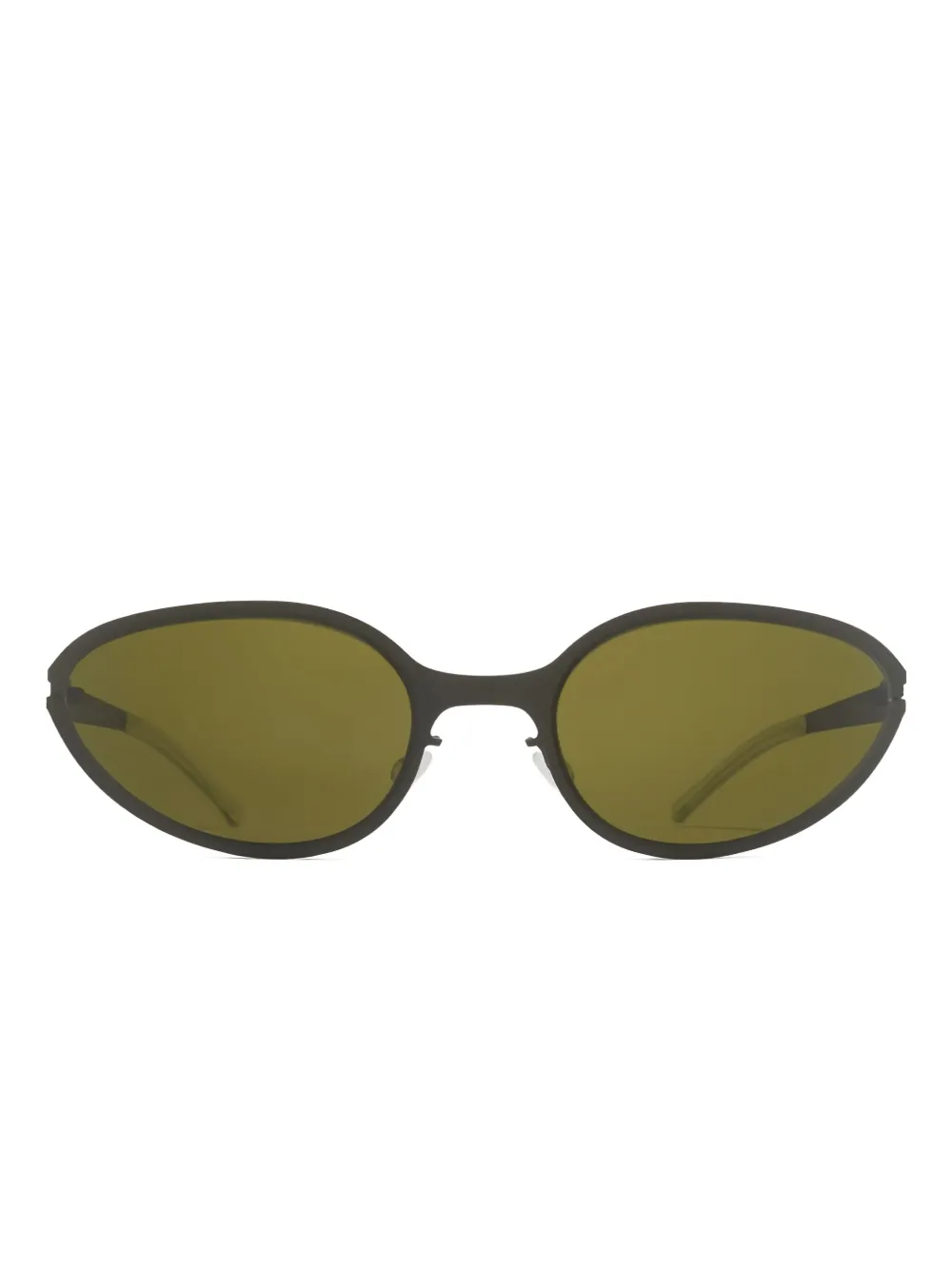 Mykita Bear oval-frame sunglasses Groen