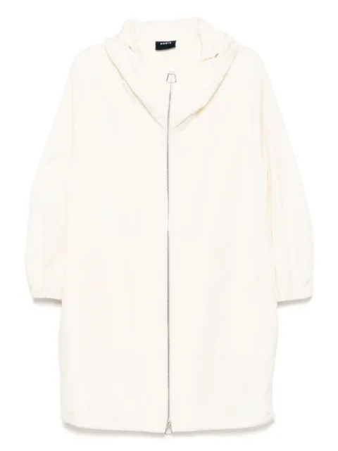 Akris silk taffeta parka
