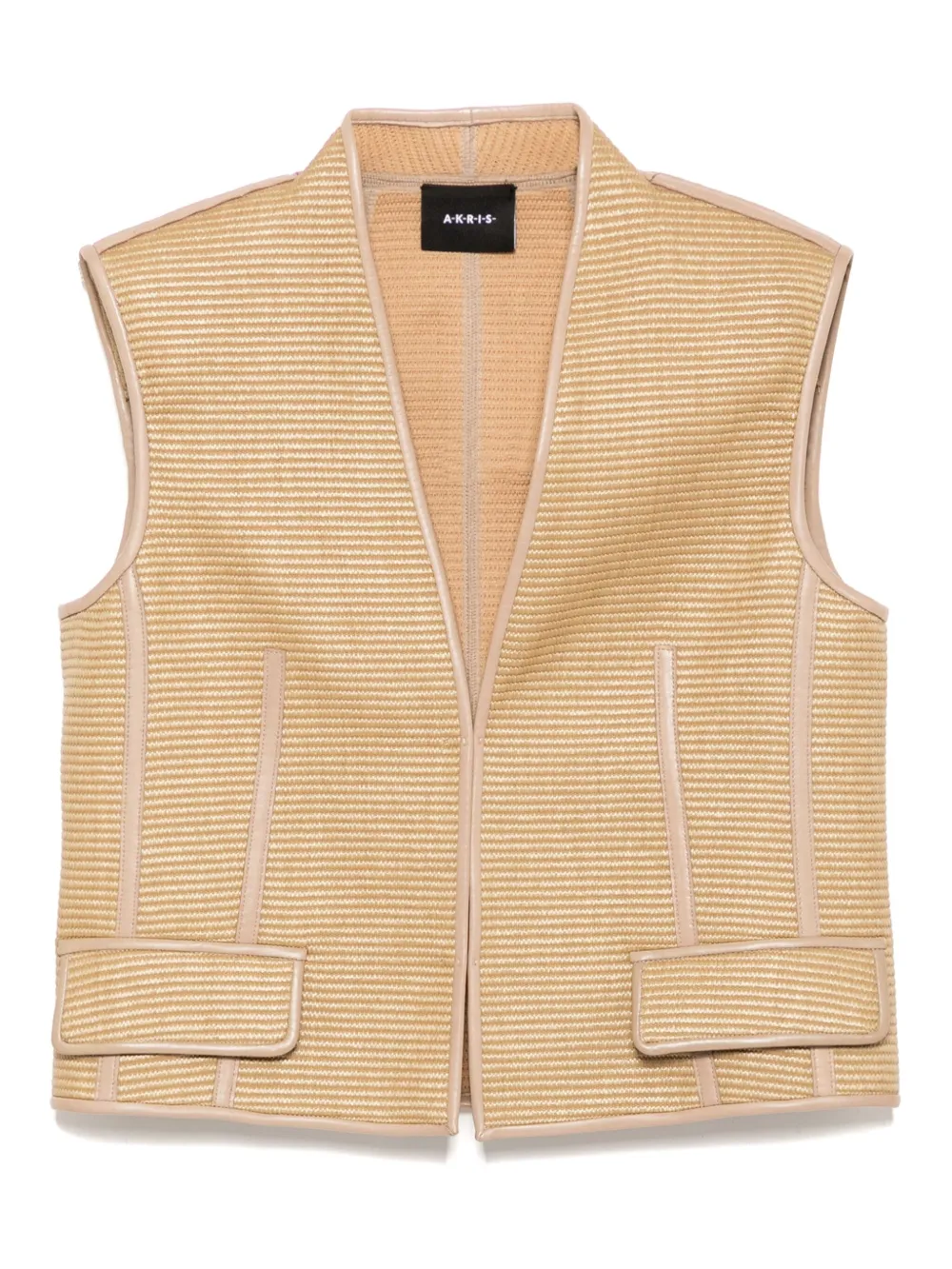 Akris sleeveless gilet | marrón | Image 1