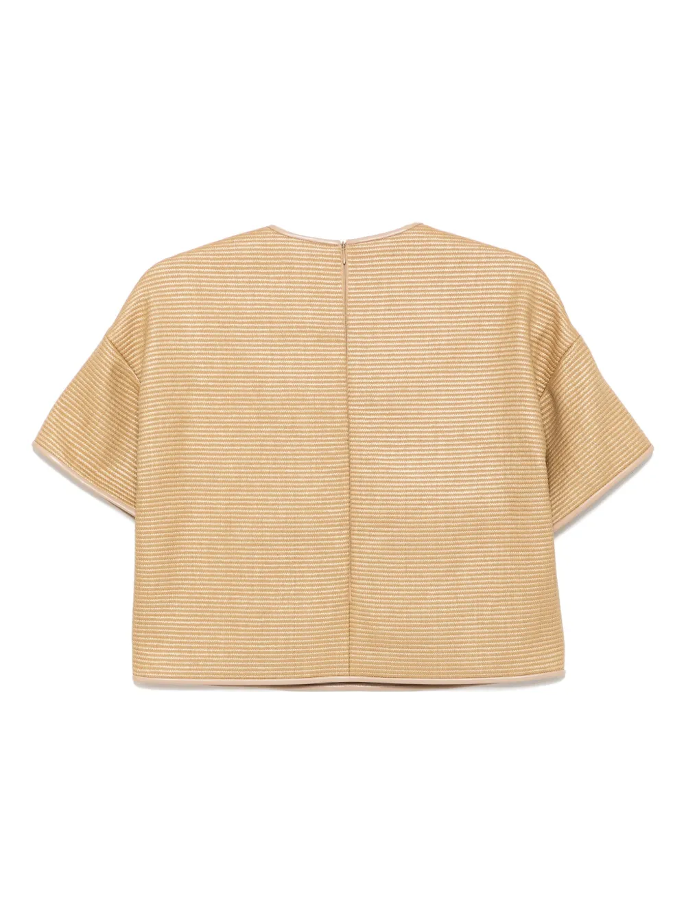 Akris Boxy blouse - Bruin