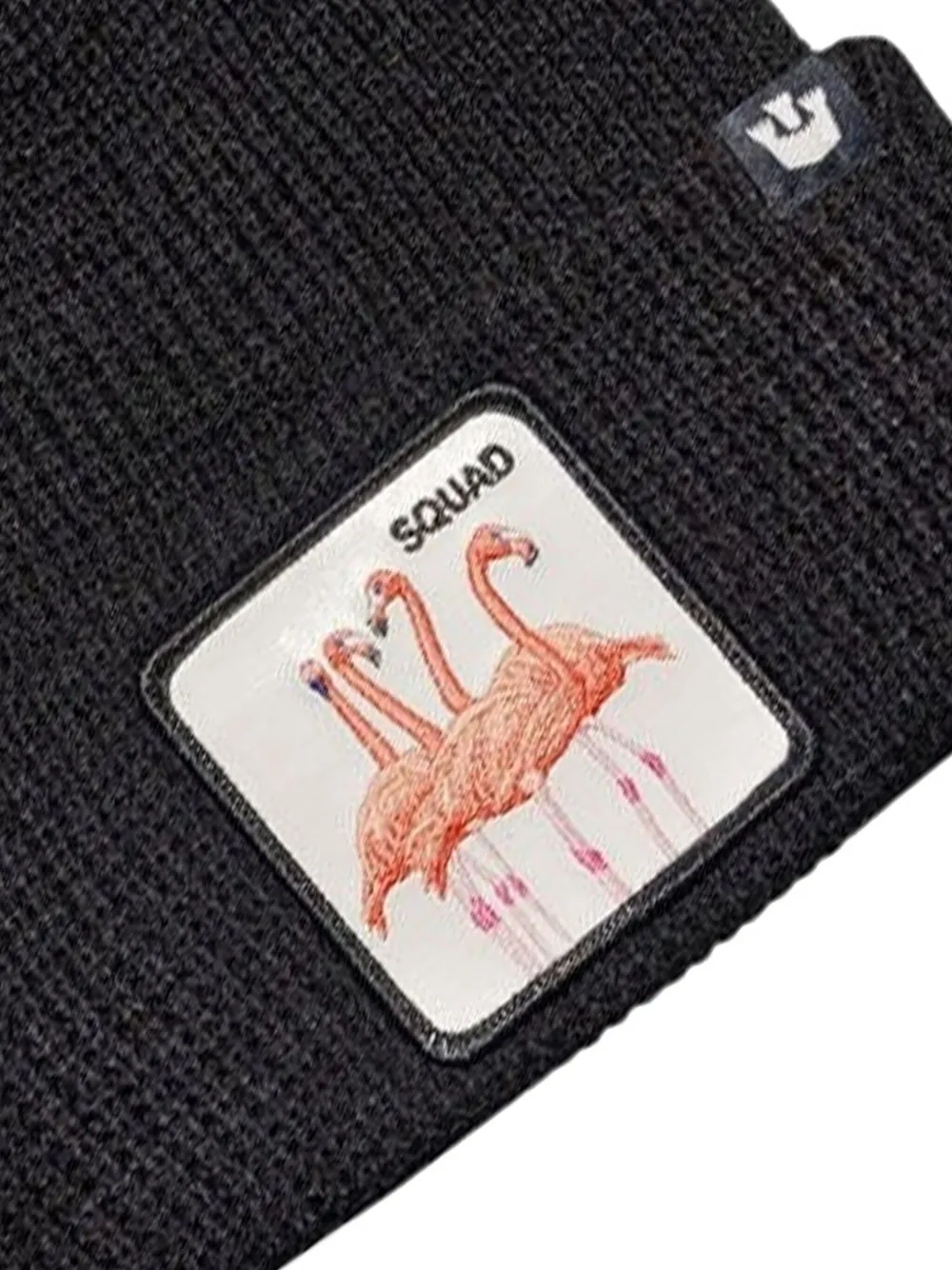 GOORIN BROS Muts met flamingopatch Zwart