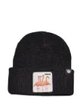 GOORIN BROS flamingo-patch beanie - Black
