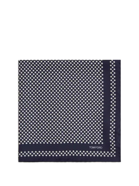 TOM FORD polka-dot scarf