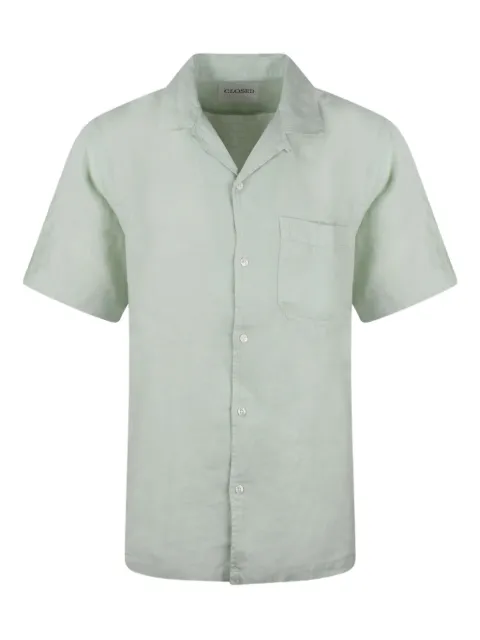 Closed linen shirt