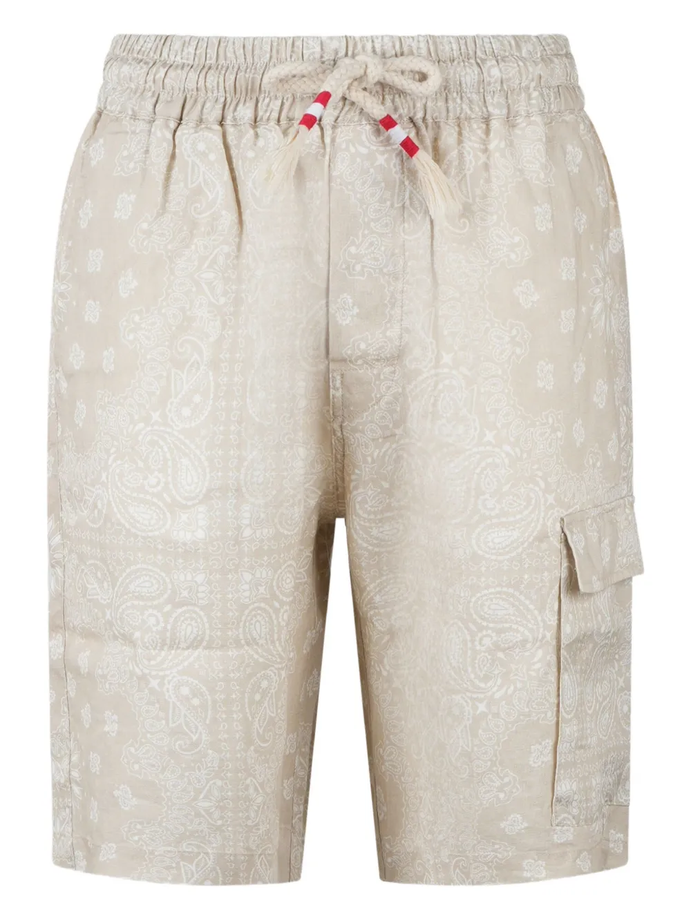 MC2 Saint Barth Marseille paisley-print shorts | Neutrals | Image 1