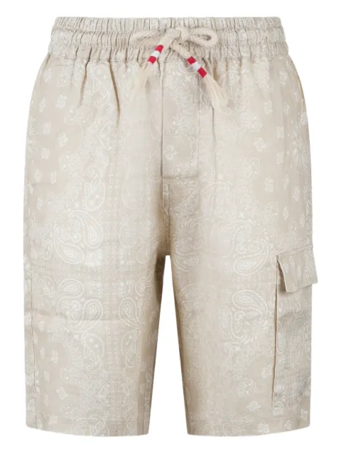 MC2 Saint Barth Marseille paisley-print shorts