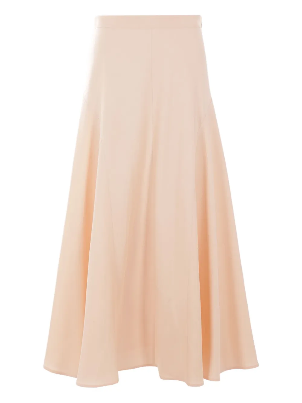 Loro Piana silk flared skirt | Pink | Image 1