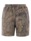 COLE BUXTON Real Tree camouflage jersey shorts - Brown