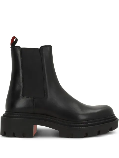 Christian Louboutin botas chelsea con suela dentada