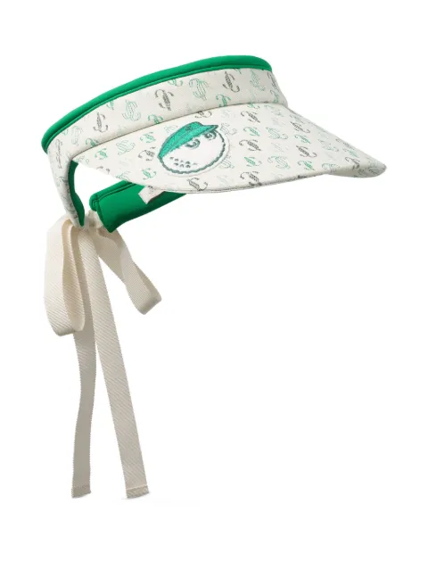 Jimmy Choo Malbon 2.0 Monogram visor