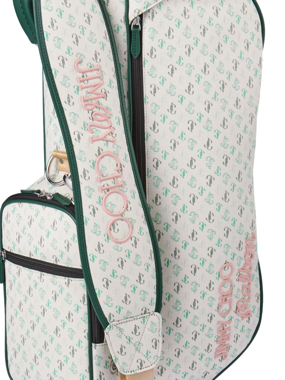 Jimmy Choo Patterned Golf Bag