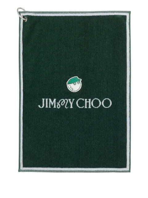 Jimmy Choo x Malbon embroidered cotton towel