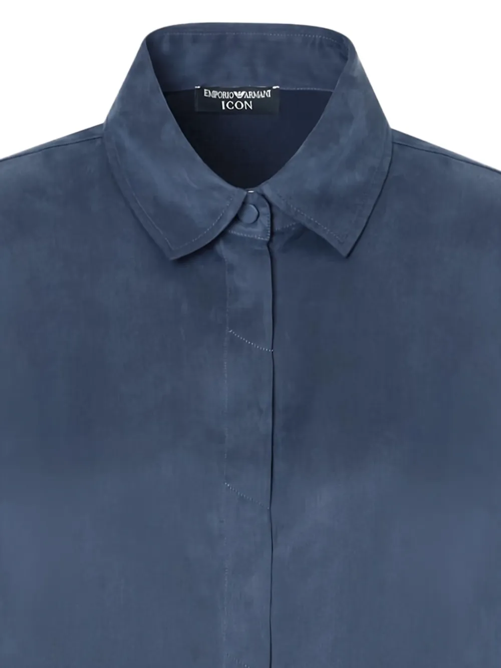 Emporio Armani long-sleeve shirt - Blauw