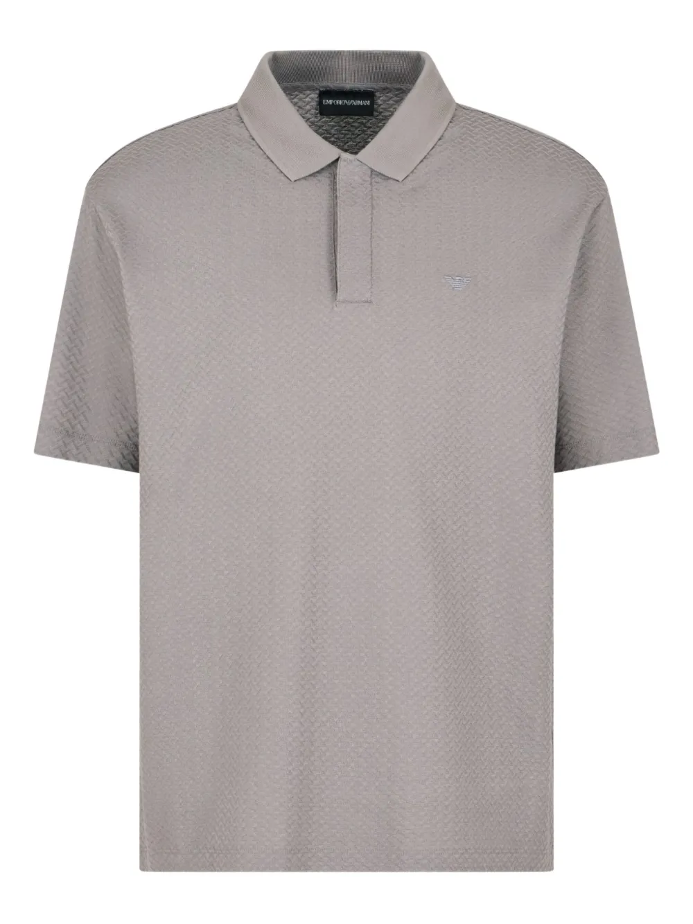 Emporio Armani short-sleeves polo shirt | Grey | Image 1