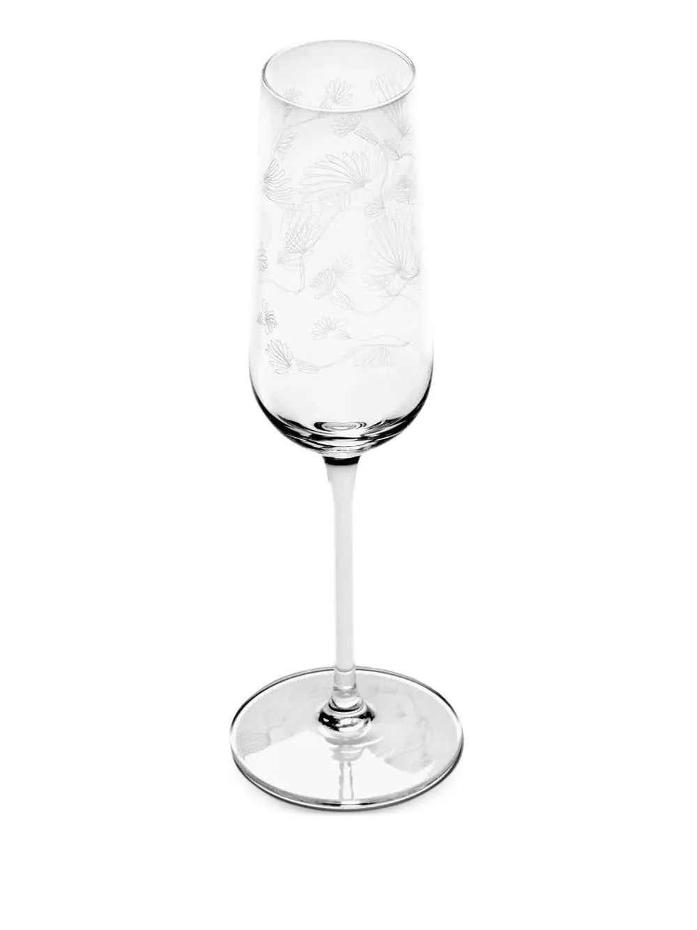 Serax etched-floral champagne flute | Glassware | Image 2