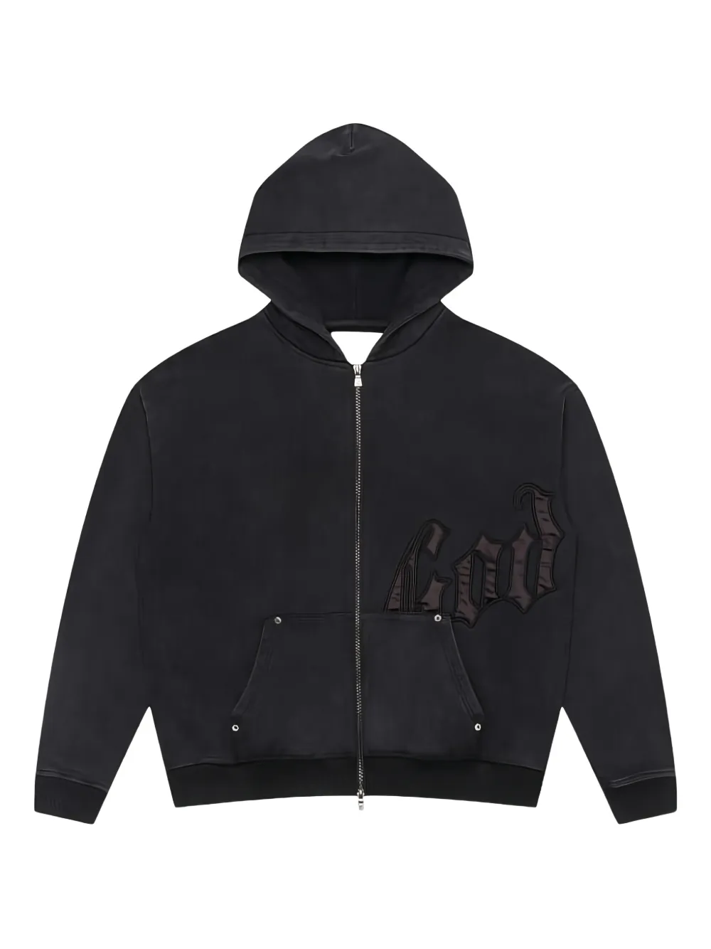 GODSPEED OG Logo V2 hooded sweater | Black | Image 1