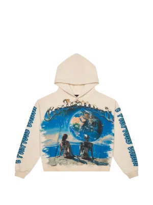 GODSPEED Chrome Liberty V2 zip-up Hoodie | Brown | FARFETCH