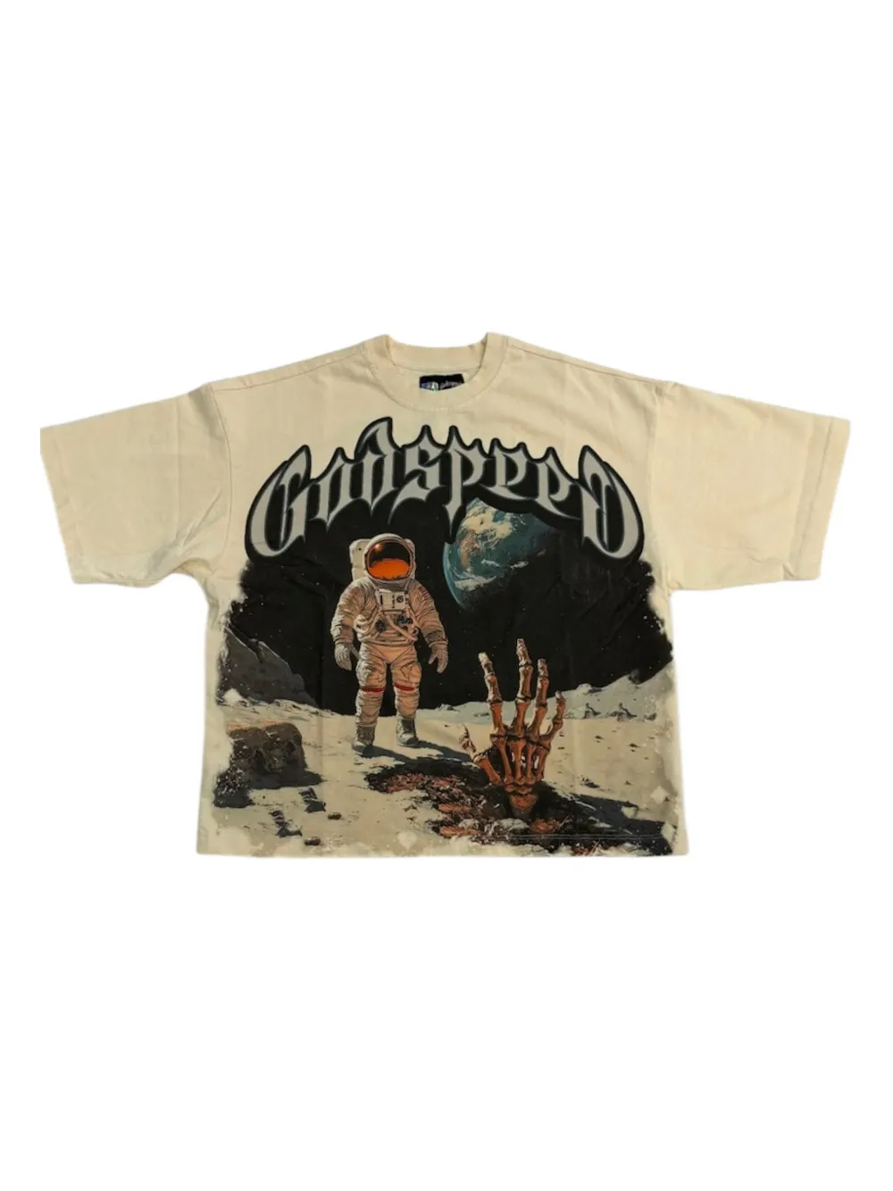 GODSPEED  First Contact graphic T-shirt | Neutrals | Image 1