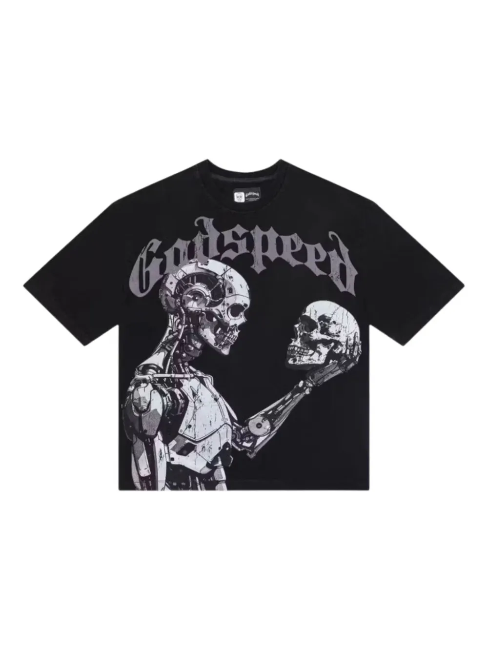 GODSPEED Mankind vs AI III graphic-print T-shirt · S