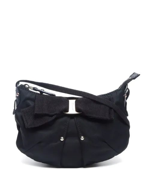 Ferragamo Pre-Owned 1990s Vara Bow shoulder bag