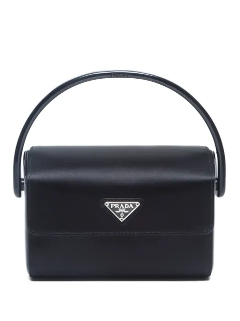 Prada Pre-Owned شنطة يد 'سان تراينغل' 1997