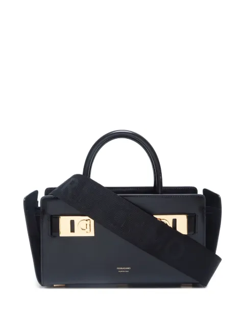 Ferragamo Pre-Owned 2023 Gancini two-way handbag