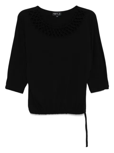agnès b.  Manches Bekily top