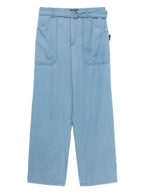 agnès b.  logo-patch pants 