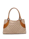 Gucci Pre-Owned 2000-2010 GG-canvas tote bag - Neutrals