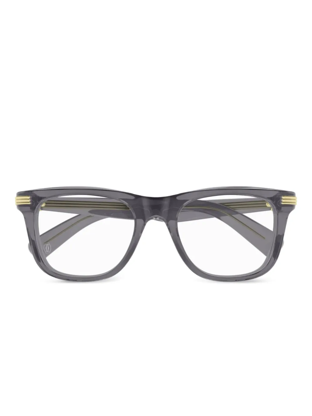 Cartier Eyewear square-frame glasses | Grey | Image 1