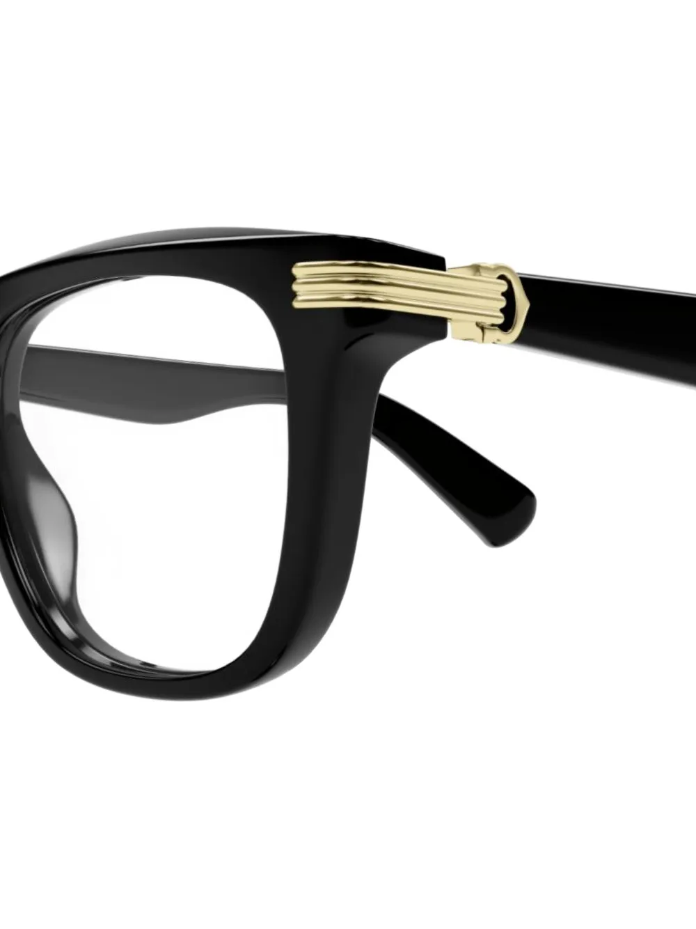 Cartier Eyewear Bril met vierkant montuur Zwart
