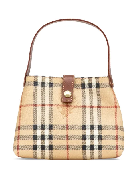 Burberry Pre-Owned 2000-2017 Haymarket Check Coated Canvas handbag