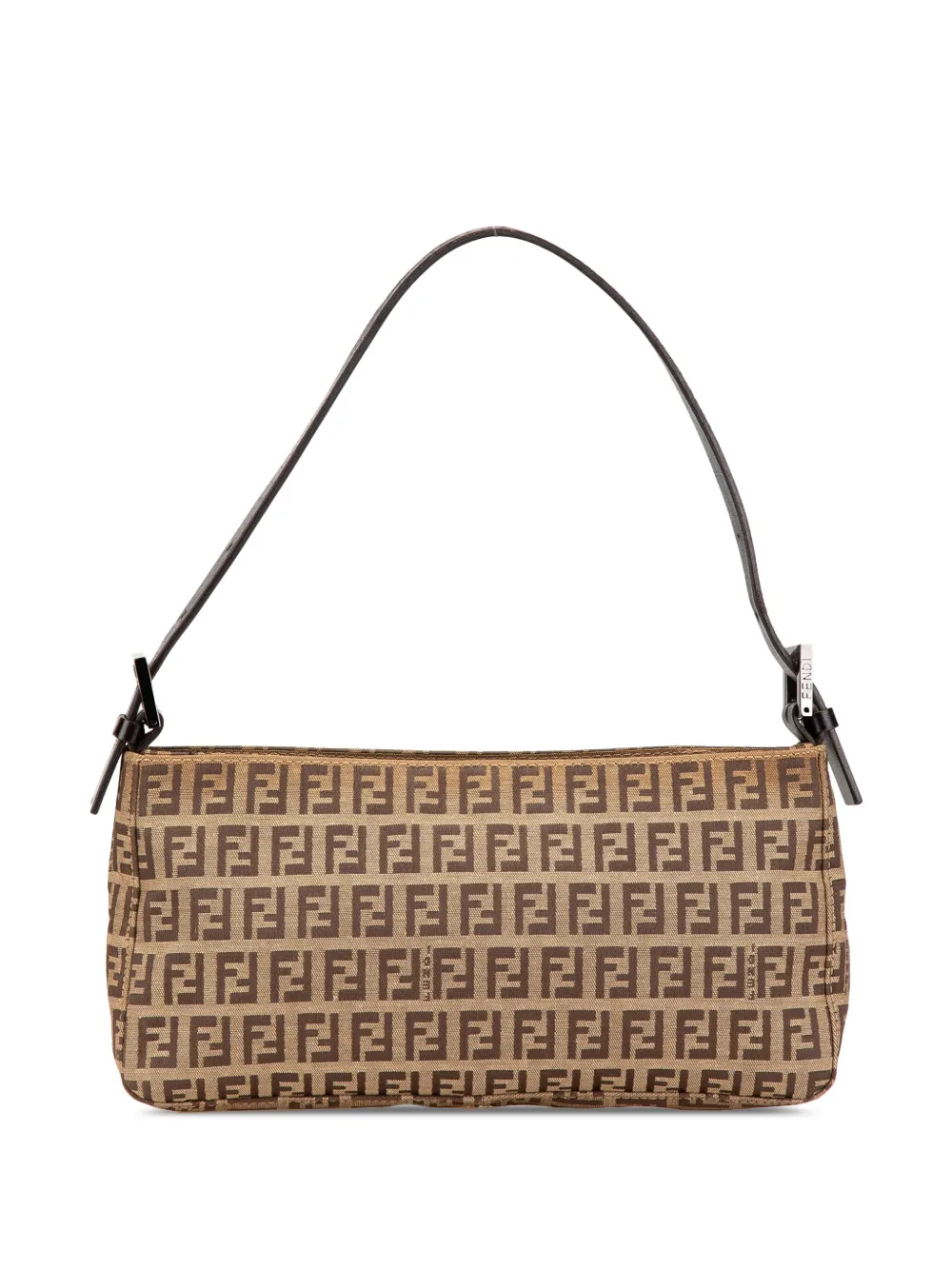 Fendi Pre-Owned 2000-2024 Zucchino Canvas Pochette shoulder bag | Brown | Image 1