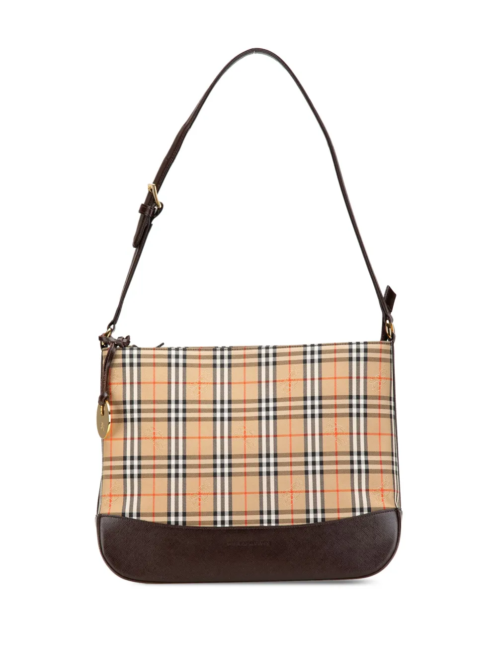 Burberry Pre-Owned 2000-2017 Haymarket Check Canvas shoulder bag | marrón | Image 1