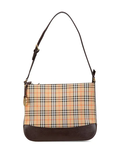 Burberry Pre-Owned 2000-2017 Haymarket Check Canvas shoulder bag