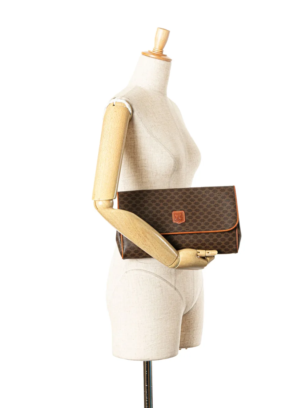 Céline Pre-Owned 1992 Macadam Coated Canvas clutch bag | Estilos de archivo | Image 2
