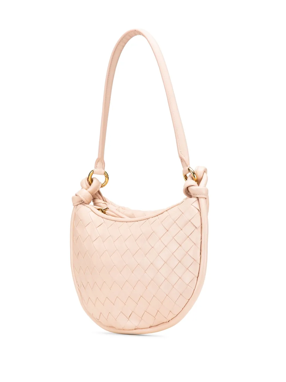 Pre-owned Bottega Veneta 2012-2024 Small Nappa Intrecciato Gemelli Hobo Bag