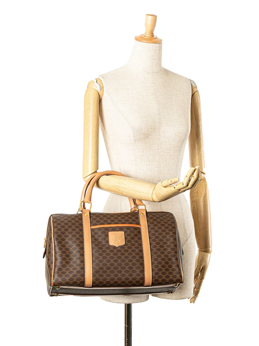 Céline Pre-Owned 2013 Macadam Coated Canvas boston bag | Pre-owned | Image 2