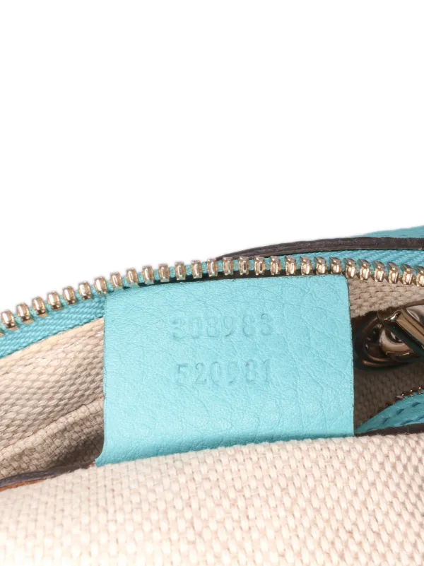 Gucci Pre-Owned 2016-2024 レザー ソーホー チェーン ジップ