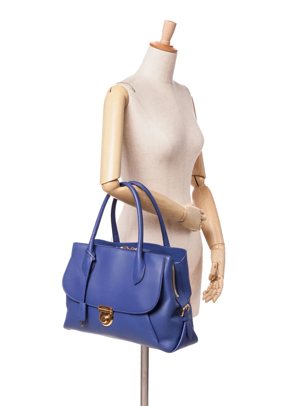 Ferragamo Pre-Owned 2000-2024 Leather Fiamma East West tote bag | Pre-Owned | Image 2