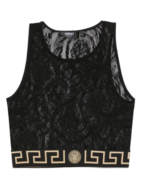 Versace حمالة صدر بأطراف 'غريكا'