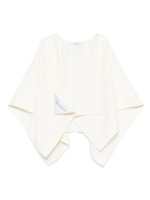 Max Mara asymmetric poncho 