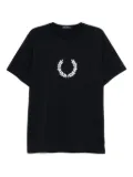Fred Perry logo-printed t-shirt - Blue