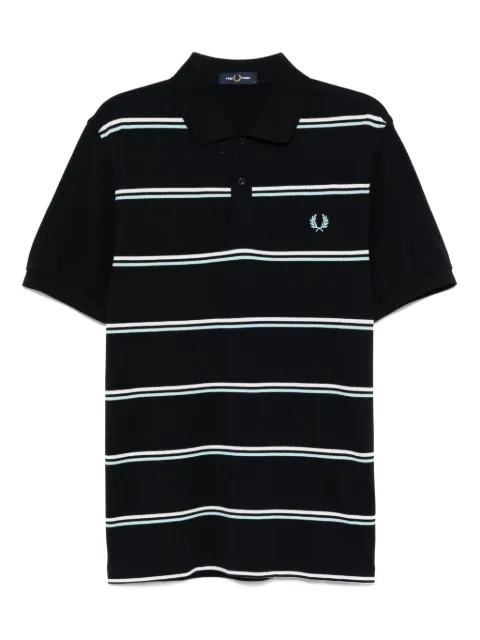 Fred Perry logo-embroidered polo shirt