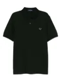 Fred Perry logo-embroidered polo shirt - Green
