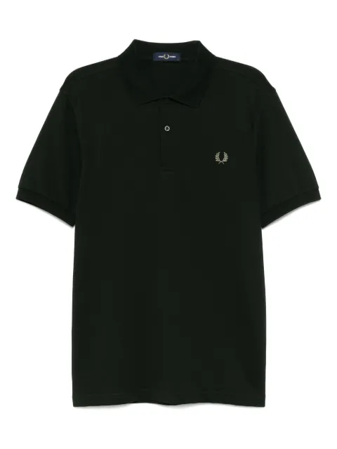 Fred Perry logo-embroidered polo shirt