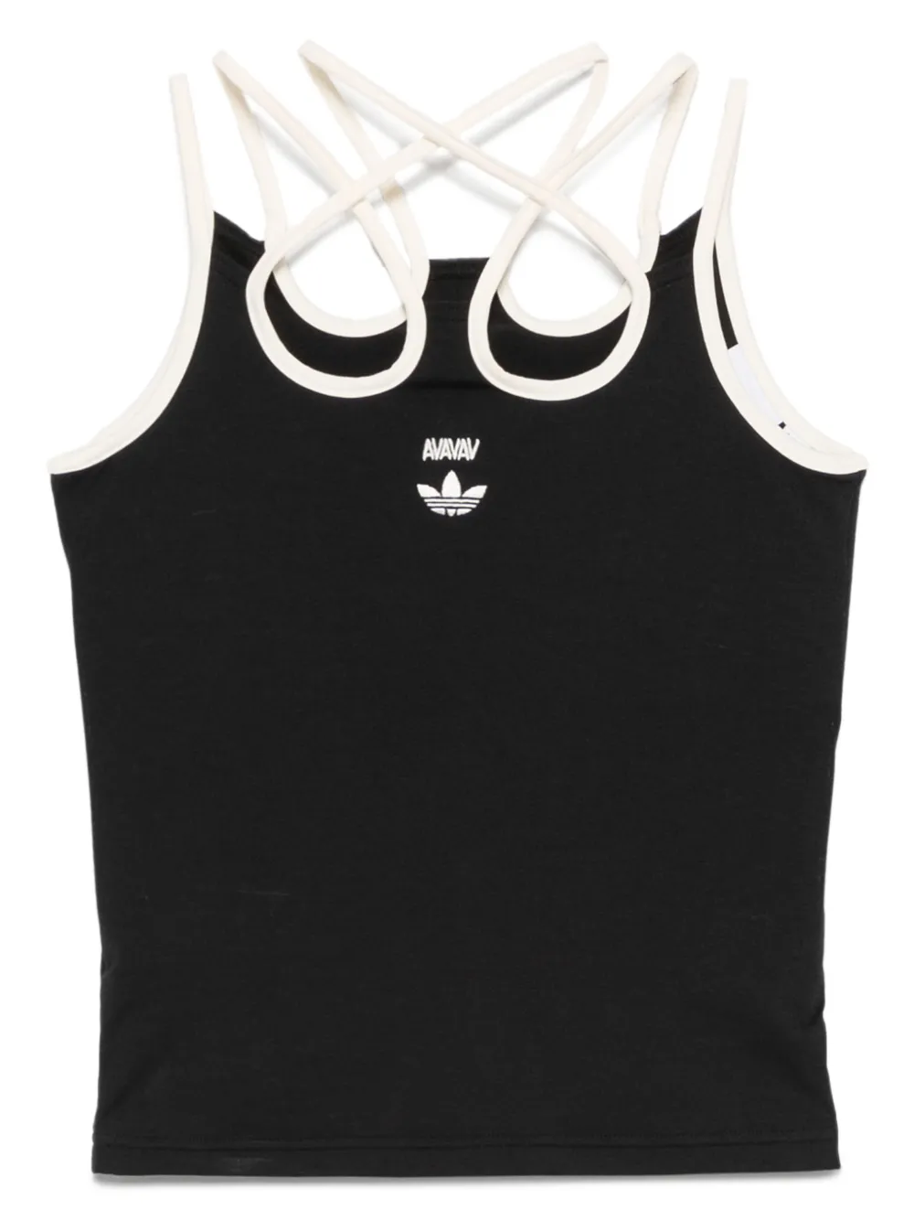 adidas x Avavav ロゴ タンクトップ - ブラック adidas x Avavav ロゴ タンクトップ - ブラック